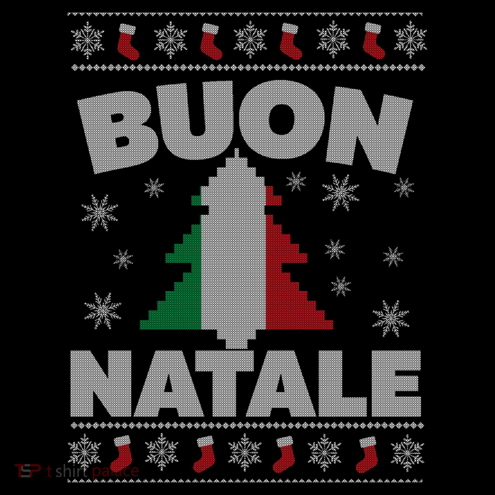 Buon Natale Italian Ugly Christmas Sweater Gift Coffee Mug