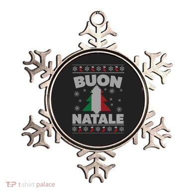 Buon Natale Italian Ugly Christmas Sweater Gift Ornament