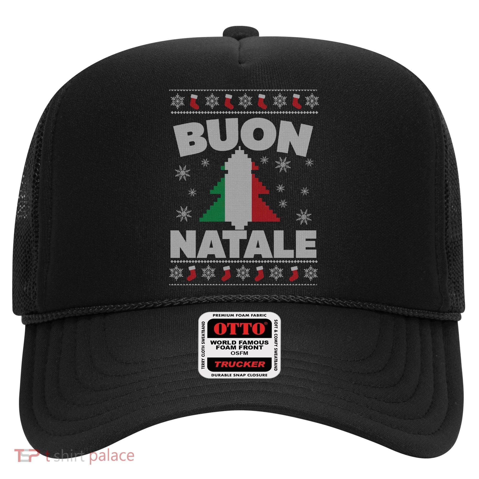 Buon Natale Italian Ugly Christmas Sweater Gift Hat