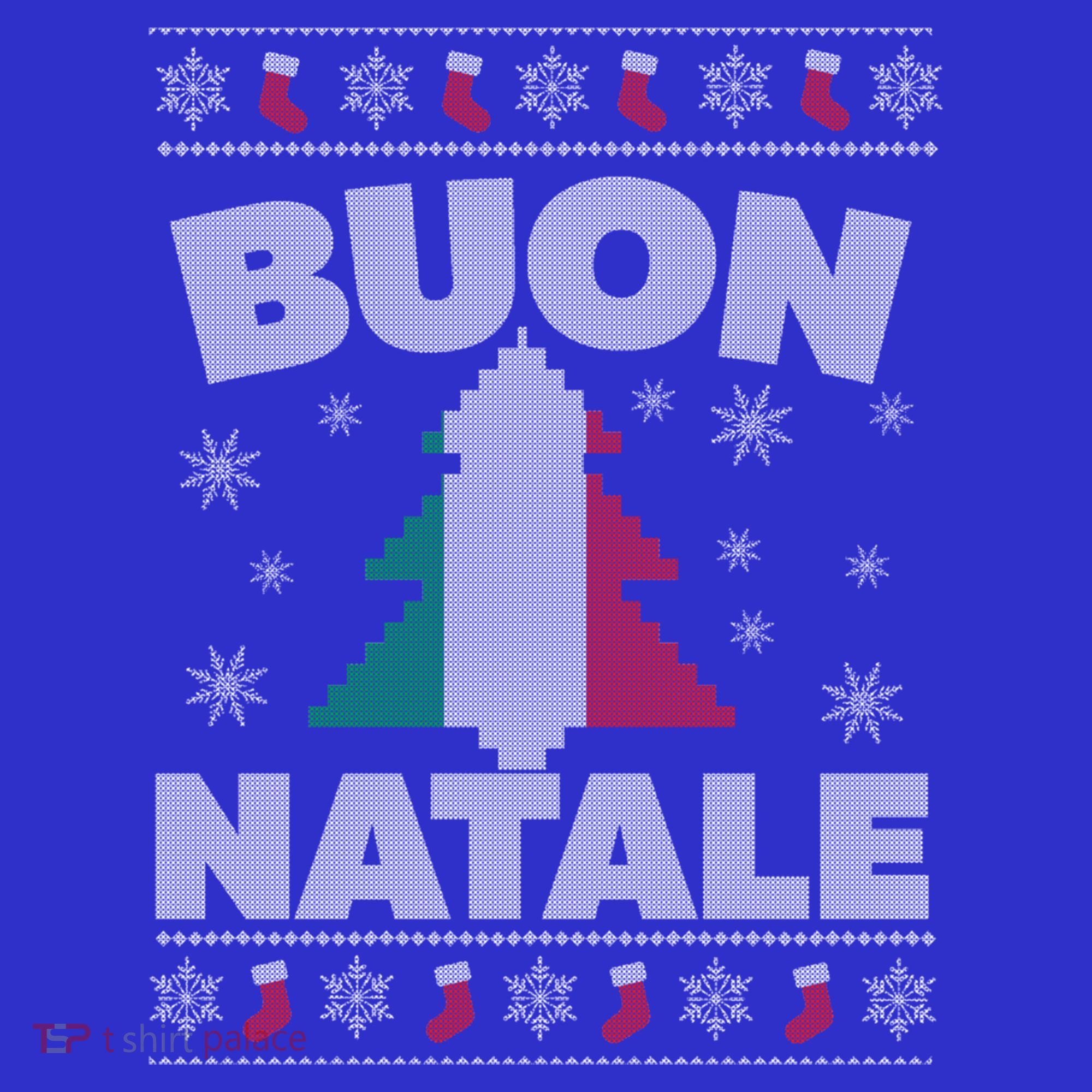 Buon Natale Italian Ugly Christmas Sweater Gift Sweatshirt