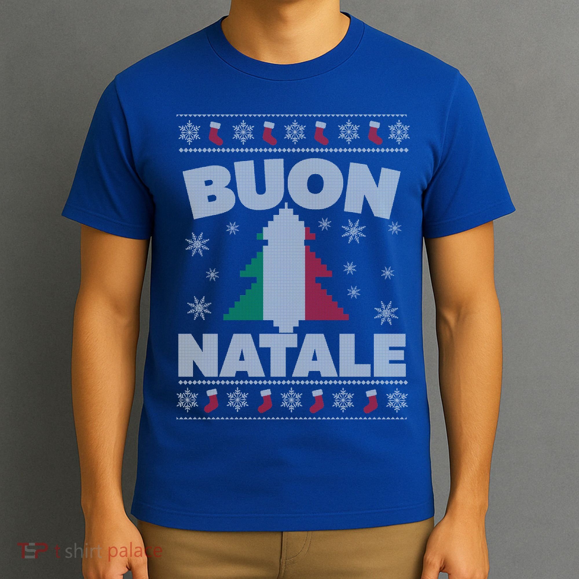 Buon Natale Italian Ugly Christmas Sweater Gift T-Shirt