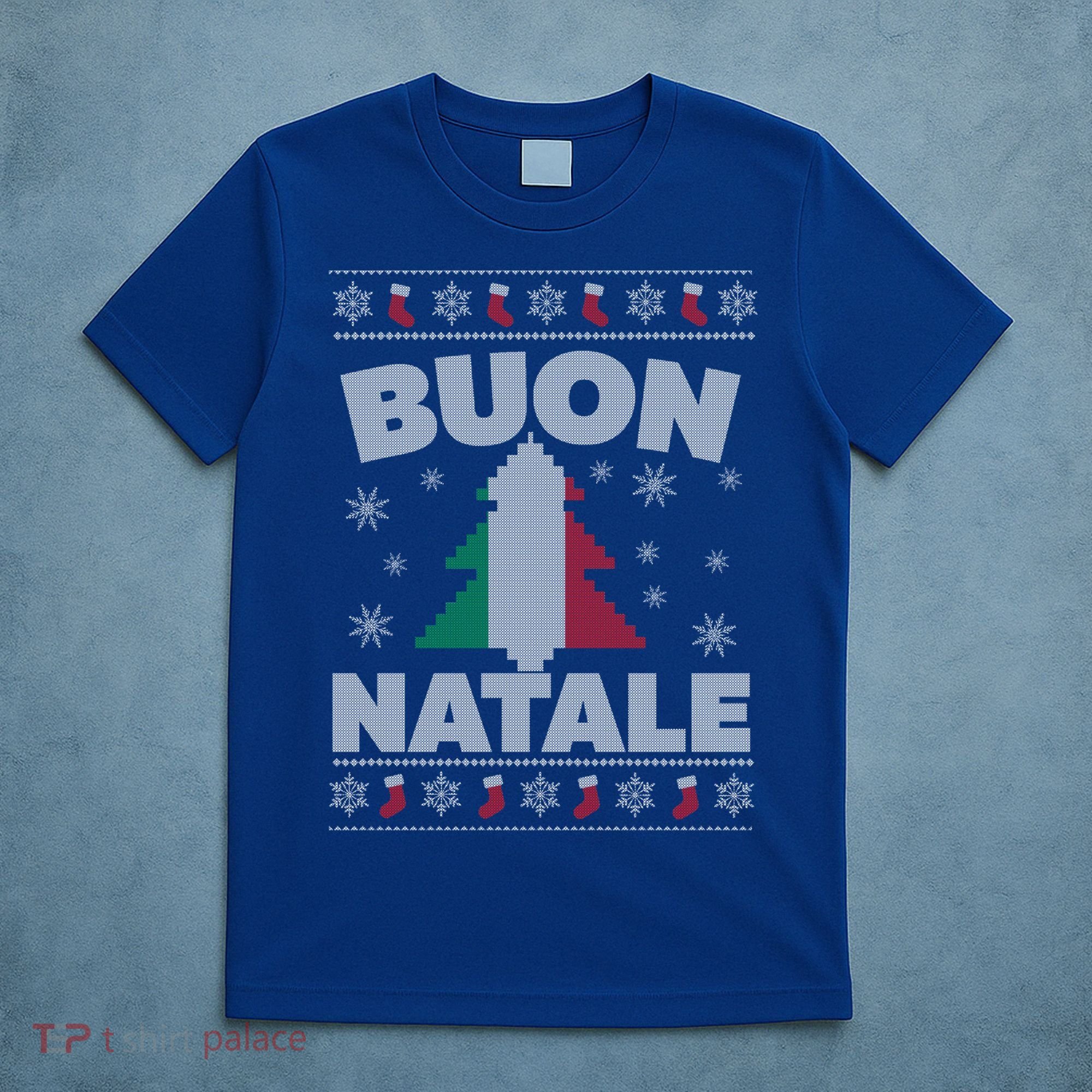 Buon Natale Italian Ugly Christmas Sweater Gift T-Shirt