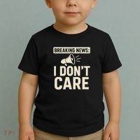Breaking News: I Don't Care Toddler T-Shirt thumb 2