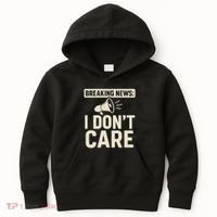Breaking News: I Don't Care Kids Hoodie thumb 0