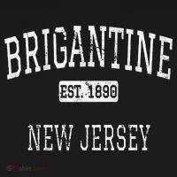 Brigantine New Jersey Nj Vintage T-Shirt thumb 7