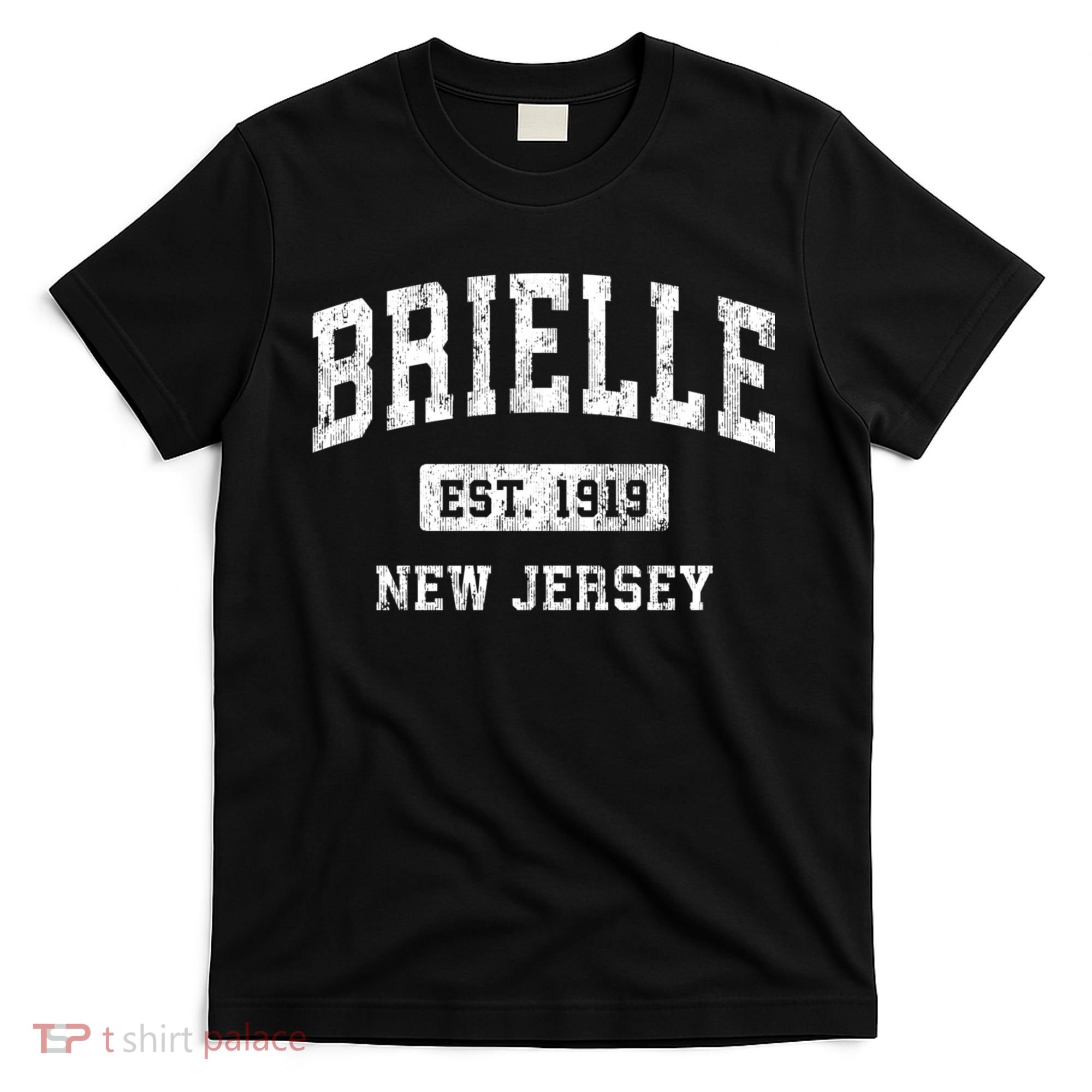 Brielle New Jersey Nj Vintage Athletic Sports T-Shirt
