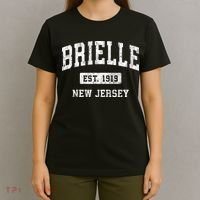 Brielle New Jersey Nj Vintage Athletic Sports T-Shirt thumb 4