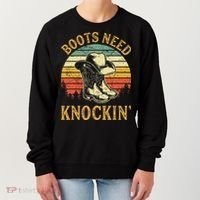 Boots Need Knockin Country Women's Sweatshirt thumb 0