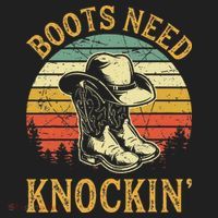 Boots Need Knockin Country Women's Sweatshirt thumb 2