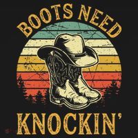 Boots Need Knockin Country Bucket Hat thumb 4