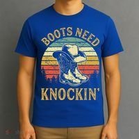 Boots Need Knockin Country T-Shirt thumb 3