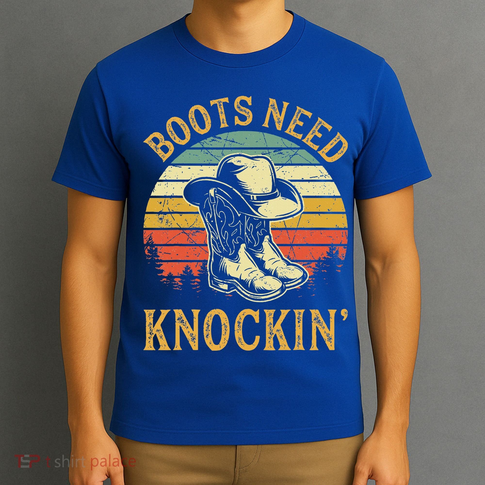 Boots Need Knockin Country T-Shirt