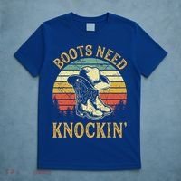 Boots Need Knockin Country T-Shirt thumb 5