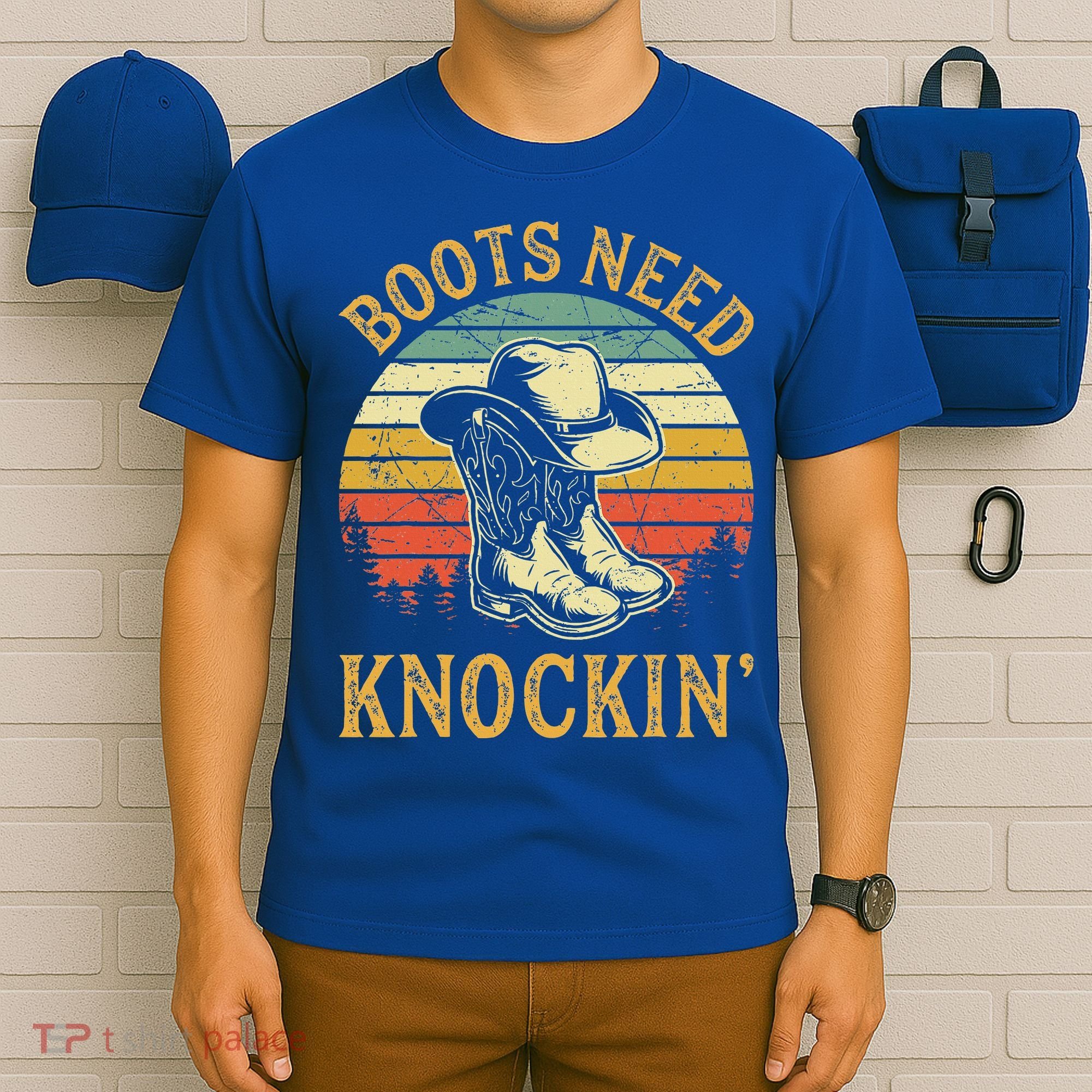 Boots Need Knockin Country T-Shirt