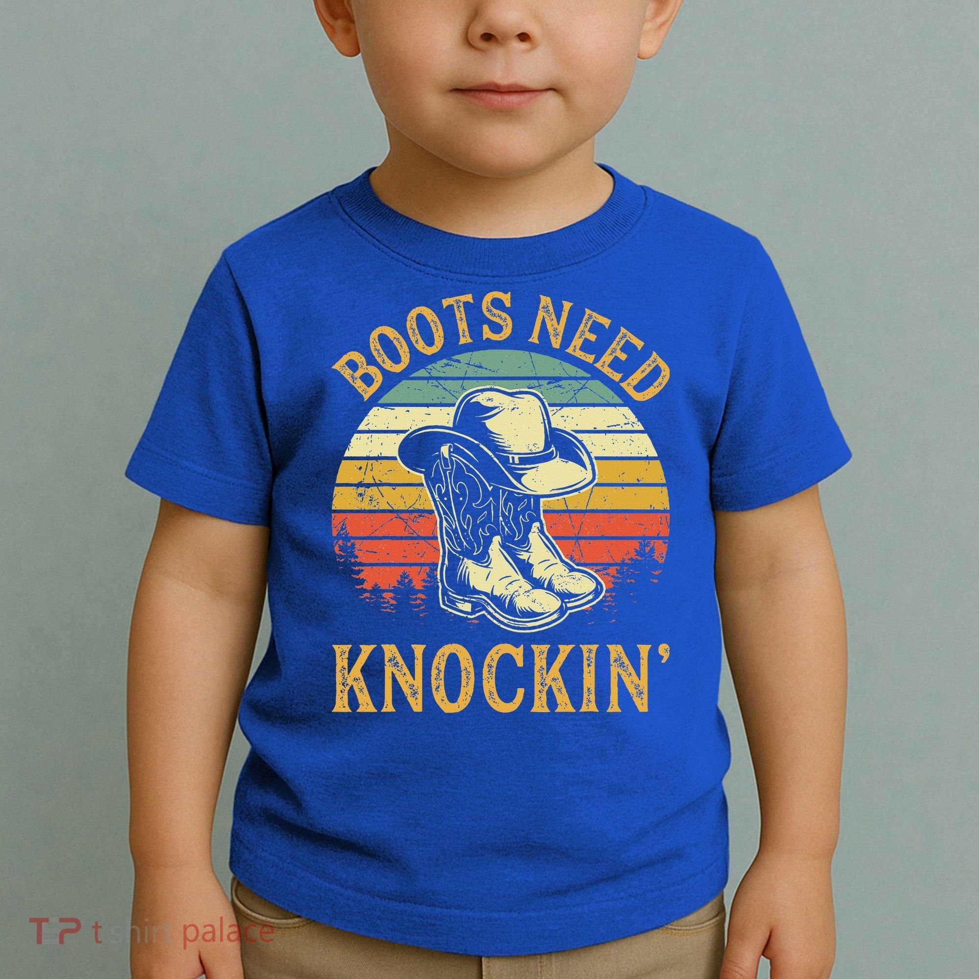 Boots Need Knockin Country Toddler T-Shirt
