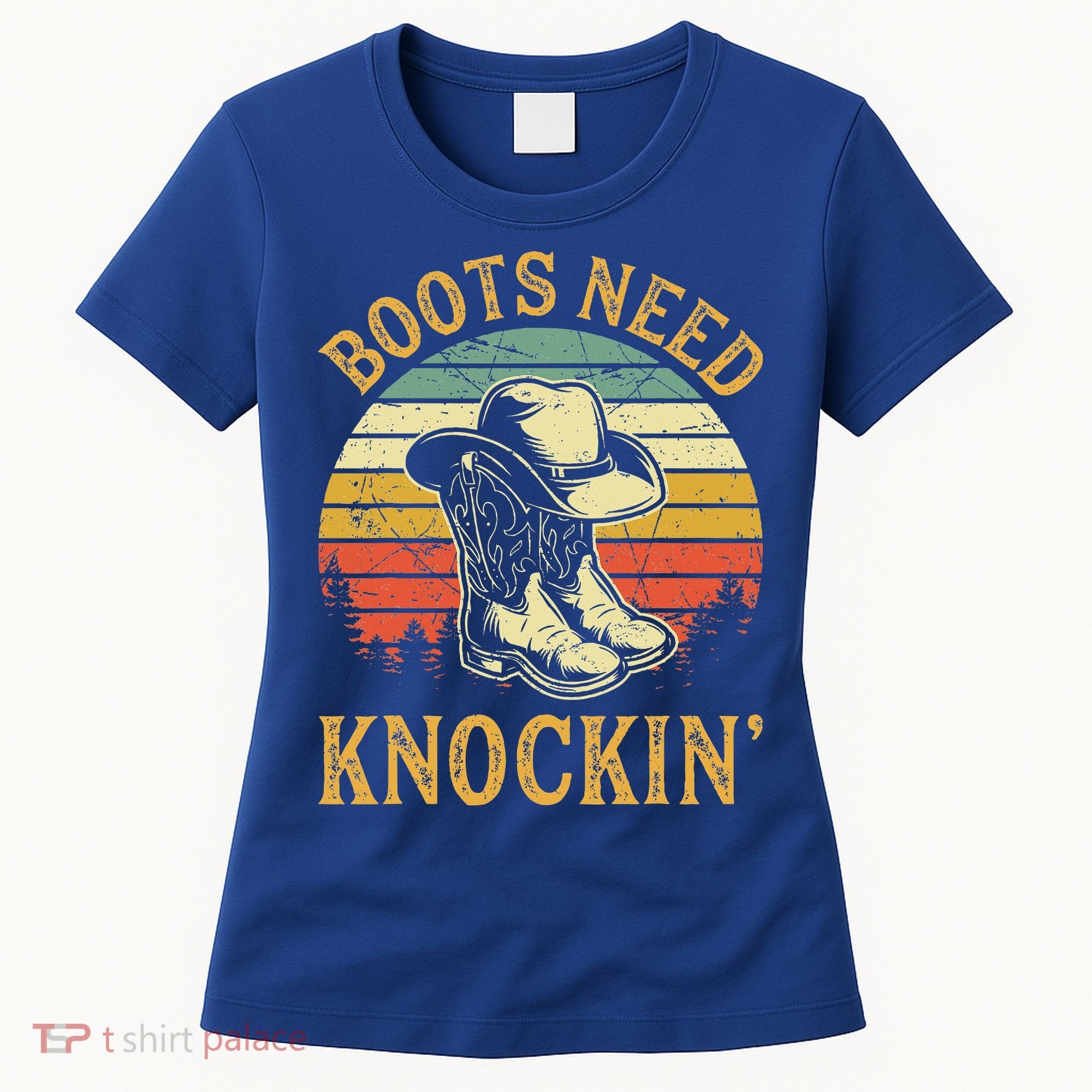 Boots Need Knockin Country Women's T-Shirt