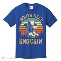 Boots Need Knockin Country Kids T-Shirt thumb 0