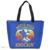 Boots Need Knockin Country Tote Bag thumb 0
