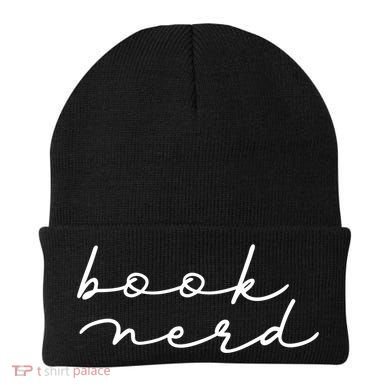 Book Nerd Literary Writing Read Geeky Reader Bookish Reading Gift Beanie