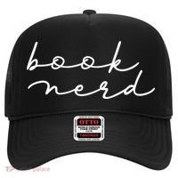 Book Nerd Literary Writing Read Geeky Reader Bookish Reading Gift Hat thumb 0