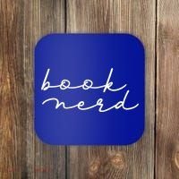 Book Nerd Literary Writing Read Geeky Reader Bookish Reading Gift Coaster thumb 0