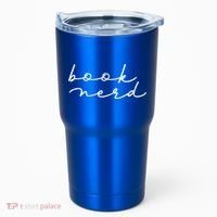 Book Nerd Literary Writing Read Geeky Reader Bookish Reading Gift Tumbler thumb 0