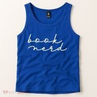 Book Nerd Literary Writing Read Geeky Reader Bookish Reading Gift Tank Top thumb 2