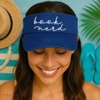 Book Nerd Literary Writing Read Geeky Reader Bookish Reading Gift Visor thumb 2