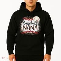 Baseball Nana Leopard Baseball Nana Hoodie thumb 2
