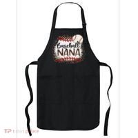 Baseball Nana Leopard Baseball Nana Apron thumb 0