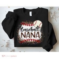 Baseball Nana Leopard Baseball Nana Sweatshirt thumb 2