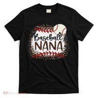 Baseball Nana Leopard Baseball Nana T-Shirt thumb 0