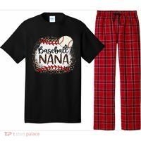 Baseball Nana Leopard Baseball Nana Pajama Set thumb 0
