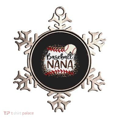 Baseball Nana Leopard Baseball Nana Ornament