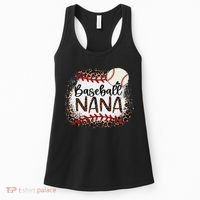 Baseball Nana Leopard Baseball Nana Women's Tank Top thumb 0