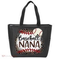 Baseball Nana Leopard Baseball Nana Tote Bag thumb 0