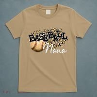 Baseball Nana Leopard Mother's Day T-Shirt thumb 5