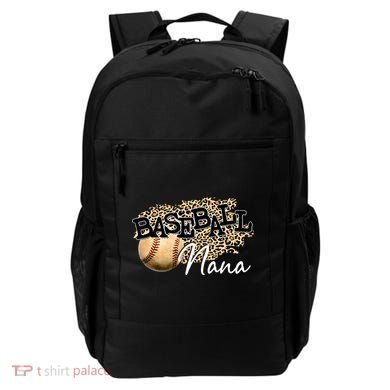 Baseball Nana Leopard Mother's Day Backpack