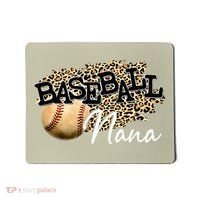 Baseball Nana Leopard Mother's Day Mousepad thumb 0
