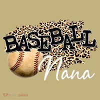 Baseball Nana Leopard Mother's Day Mousepad thumb 1