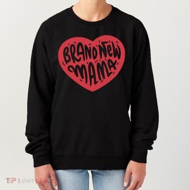 Brand New Mama Heart Gift Women's Sweatshirt