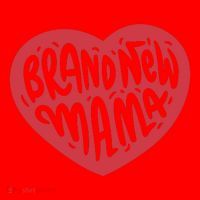 Brand New Mama Heart Gift Santa Hat thumb 1