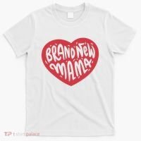 Brand New Mama Heart Gift T-Shirt thumb 0