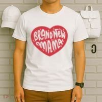 Brand New Mama Heart Gift T-Shirt thumb 6