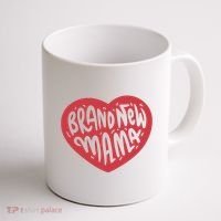 Brand New Mama Heart Gift Coffee Mug thumb 1