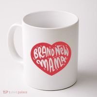 Brand New Mama Heart Gift Coffee Mug thumb 0