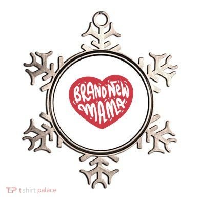 Brand New Mama Heart Gift Ornament