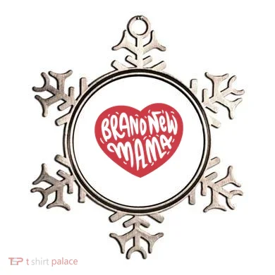 Brand New Mama Heart Gift Ornament