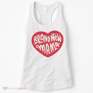 Brand New Mama Heart Gift Women's Tank Top