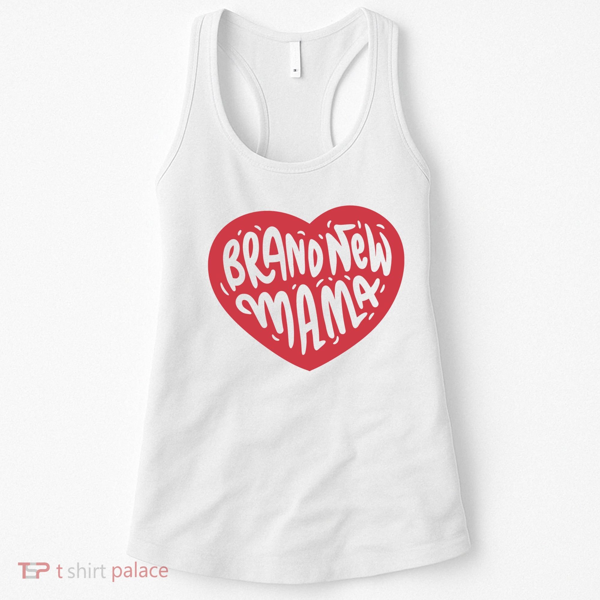 Brand New Mama Heart Gift Women's Tank Top